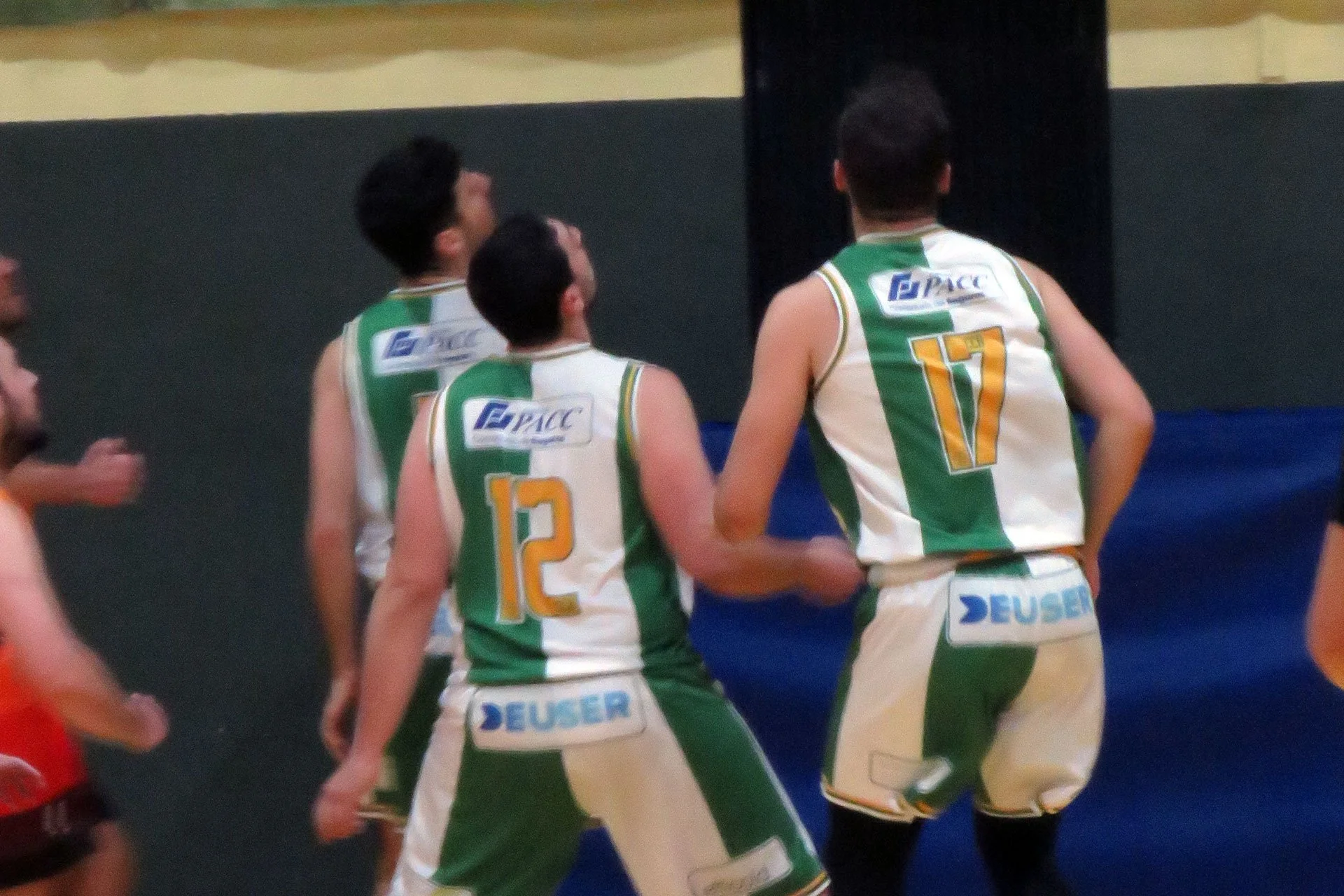  Lance del partido. 