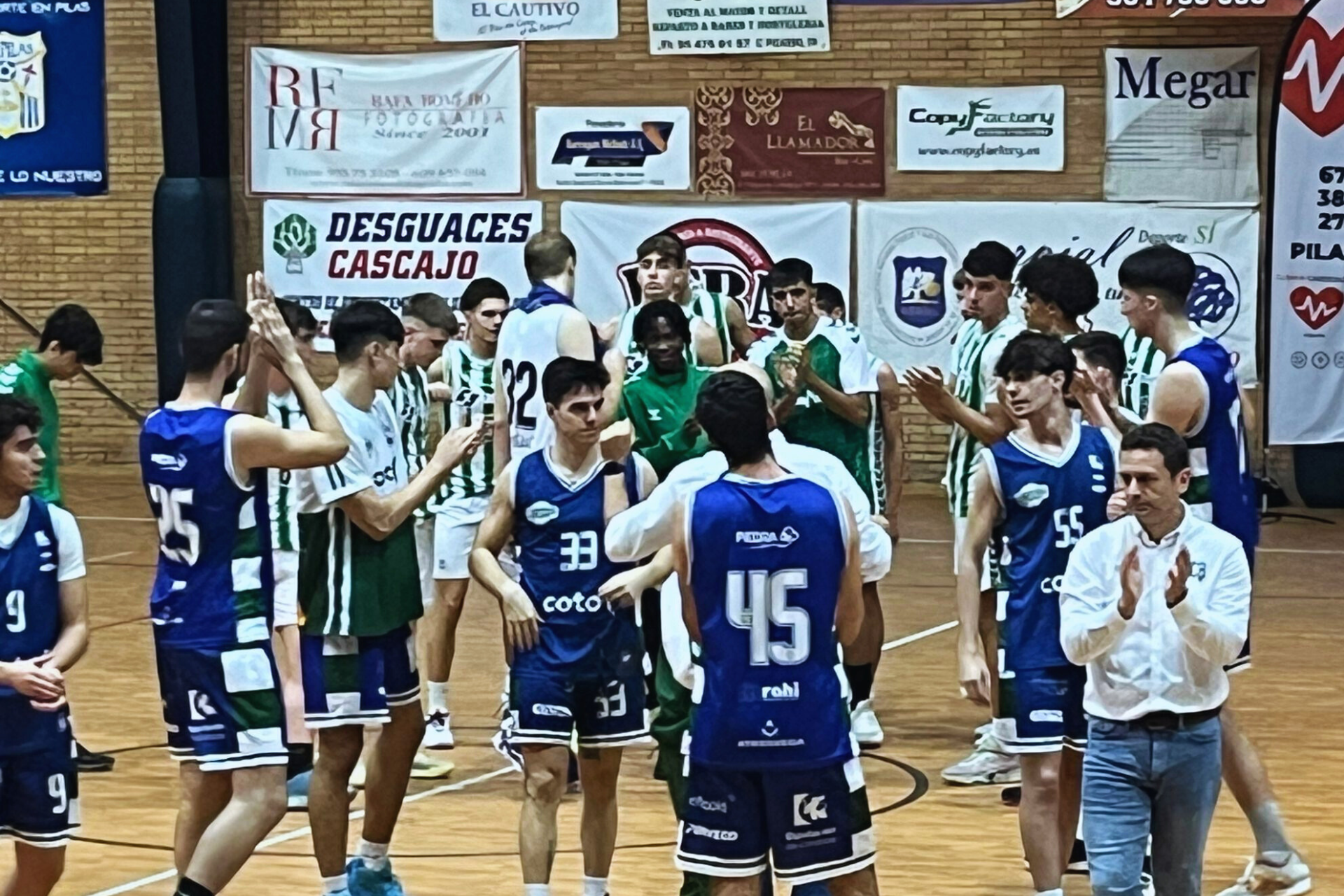  Victoria en el Palacio Municipal de Pilas vs Real Betis Baloncesto. 