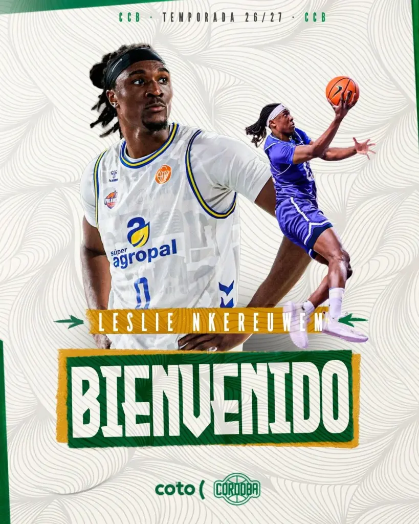 LESLIE NKEREUWEM, NUEVO ALA-PÍVOT DE CCCB PROCEDENTE DE SÚPER AGROPAL PALENCIA cccbleslie